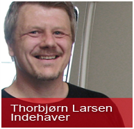 Thorbjørn Larsen indehaver af Larsen Skilte i Vejle